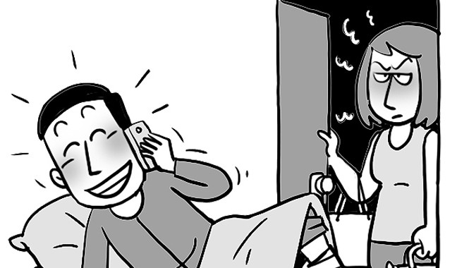 Khi người yêu giả đau để 'hành hạ' Khi người yêu giả đau để 'hành hạ'