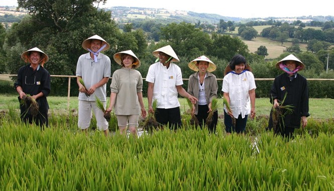 Chu du nón lá Việt Những người Pháp gốc Việt trên cánh đồng Noyant d’AllierẢnh: TH