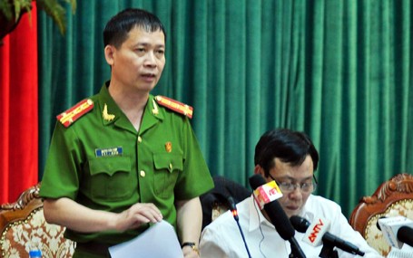 Hà Nội khởi tố “cò” công chức Công an TP Hà Nội thông tin kết quả điều tra chuyện “cò” viên chức, công chức ngành giáo dục tai huyện Sóc Sơn. Ảnh; Dân Trí