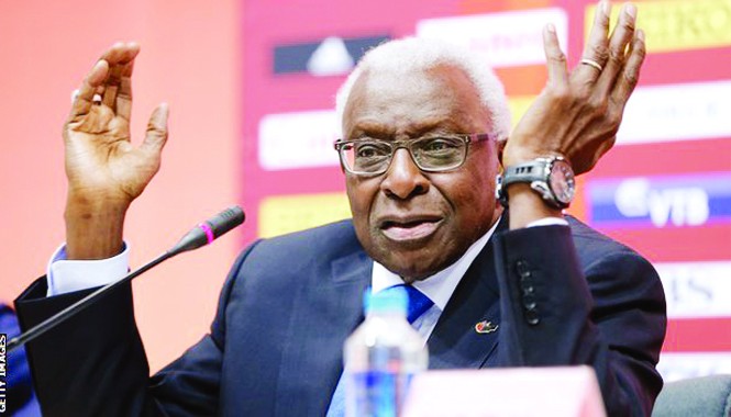Scandal tham nhũng, doping: IOC “trảm” cựu chủ tịch IAAF Cựu Chủ tịch IAAF Lamine Diack. Ảnh: GETTY IMAGES