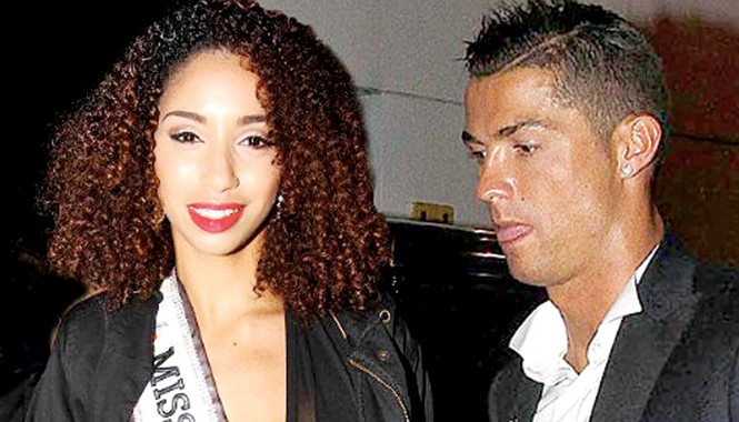 Ronaldo cặp kè Hoa hậu Hoàn vũ Bahamas Ronaldo và Nichole đang có mối quan hệ trên mức bạn bè.
