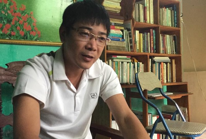 Tiếp tục cuộc chiến giành bản quyền bài thơ 'Tổ quốc gọi tên mình' Ông Ngô Xuân Phúc. Ảnh: Dân trí.