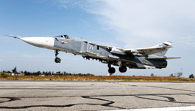 Thổ Nhĩ Kỳ đâm sau lưng Nga như đồng phạm khủng bố Máy bay Su-24 của Nga tại Syria. Ảnh: RT
