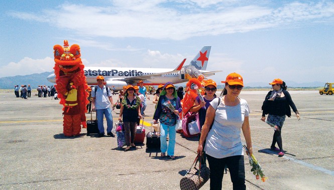 Jetstar Pacific đưa giá rẻ “phủ sóng” miền Trung, Tây Nguyên Nhiều hành khách khu vực miền Trung bay cùng Jetstar Pacific