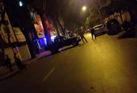 Mâu thuẫn nợ nần, một người bị đâm chết Hiện trường nơi xảy ra vụ án mạng - Ảnh: Dân Việt