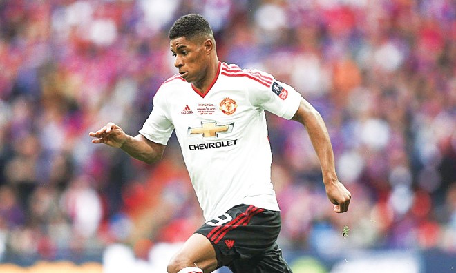 Marcus Rashford: Tài không đợi tuổi Rashford toả sáng rực rỡ trong màu áo M.U. Ảnh: GETTY IMAGES