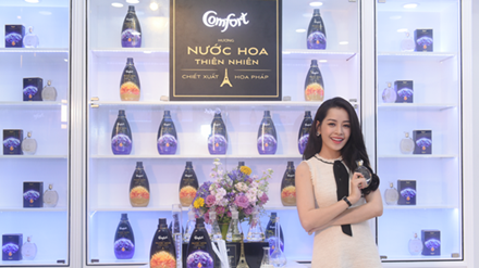 Comfort ra mắt dòng sản phẩm nước xả vải nước hoa thiên nhiên mới Comfort ra mắt dòng sản phẩm nước xả vải nước hoa thiên nhiên mới
