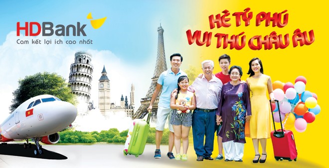 Đón cơ hội “Hè tỷ phú, vui thú châu Âu” từ HDBank Đón cơ hội “Hè tỷ phú, vui thú châu Âu” từ HDBank