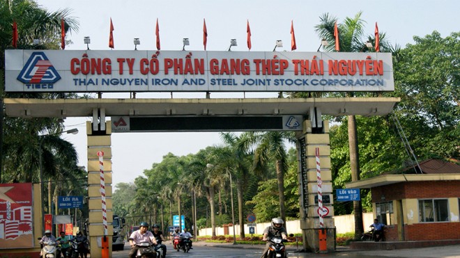Cần công khai tiếp lương, thưởng sếp doanh nghiệp nhà nước Cty CP Gang thép Thái Nguyên (TISCO) có 35,2% cổ phần do SCIC nắm giữ, với giá trị 1.000 tỷ đồng. Ảnh: Phạm Thanh