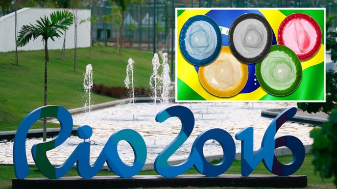 Olympic, bao cao su và chuyện “yêu” Các VĐV tới Brazil tham dự Olympic được phát tới 450.000 bao cao su để sử dụng