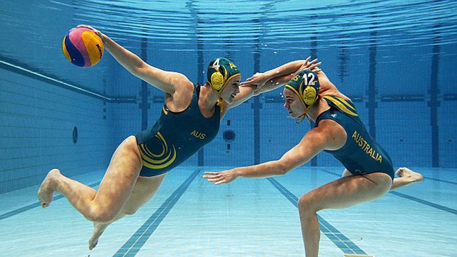 “Quỷ ám” VĐV Australia Các VĐV bóng nước Australia mắc bệnh lạ, kéo dài những ngày đen đủi của đoàn TT Australia trên đất Brazil. Ảnh: GETTY IMAGES