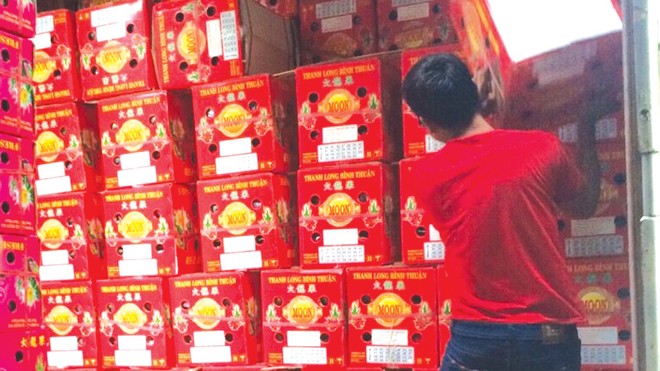 Theo chân tài xế đường dài - Bài 3: Khi thương lái Trung Quốc chơi bẩn Sợ trái cây hỏng, nhiều chủ hàng phải bán đổ bán tháo cho thương lái.