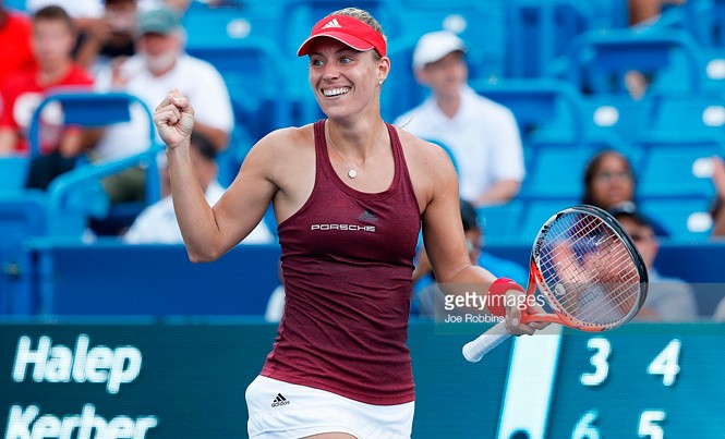 Chờ Kerber soán ngôi Serena Kerber đang sẵn sàng trở thành cây vợt nữ số 1 thế giới. Ảnh: GETTY IMAGES