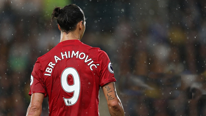 Ibrahimovic tuyên chiến với nửa thành Manchester Ibrahimovic được kỳ vọng sẽ lập công trong trận derby thành Manchester. Ảnh: GETTY IMAGES