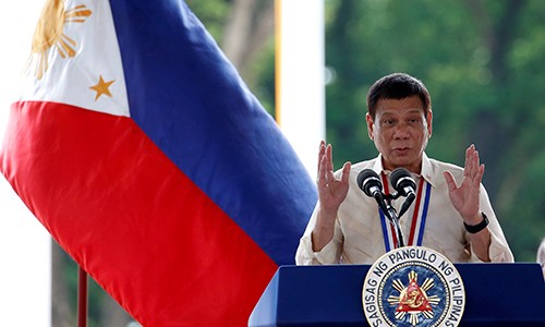 Tổng thống Philippines sắp thăm Việt Nam Tổng thống Philippines Rodrigo Duterte