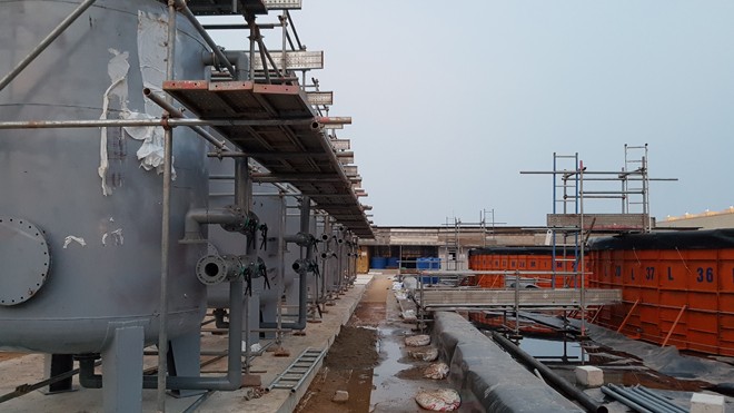 Cá chết bất thường ở Thanh Hóa: Nhiều nghi vấn chưa làm rõ vì “nhạy cảm” Khu xử lý nước sinh hoạt tạm thời của Nhà máy Lọc hóa dầu Nghi Sơn chưa hoạt động.
