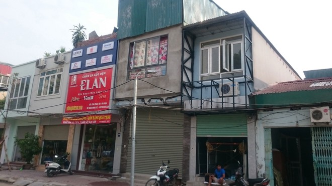 Công trình không phép tiếp tục 'mọc' trên đất công viên Nhiều công trình mới đang tiếp tục hoàn thiện trên đất dự án Công viên Đống Đa