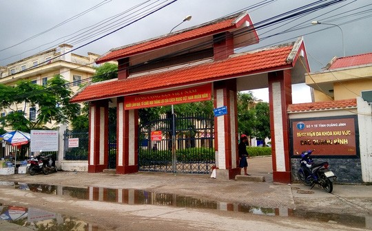 Tin mới vụ mẹ con sản phụ tử vong tại Quảng Bình Bệnh viện Đa khoa Bắc Quảng Bình. Ảnh: Người lao động