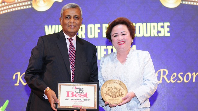 Sân gôn BRG Kings Island Golf Resort 3 năm liền được vinh danh “Sân Gôn Tốt nhất Việt Nam” Sân gôn BRG Kings Island Golf Resort 3 năm liền được vinh danh “Sân Gôn Tốt nhất Việt Nam”