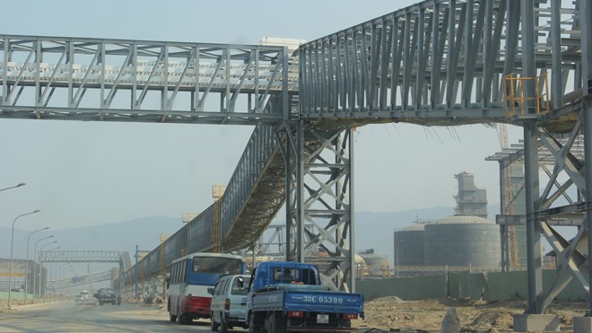 Formosa còn nhiều công trình môi trường phải thực hiện Bên trong nhà máy Formosa - Hà Tĩnh. Ảnh: M.T