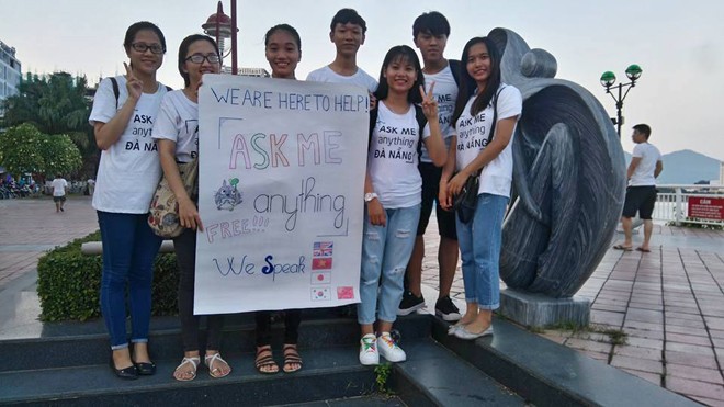 Hãy hỏi tôi bất cứ điều gì! Các thành viên tham gia Ask me anything. Ảnh:T.T
