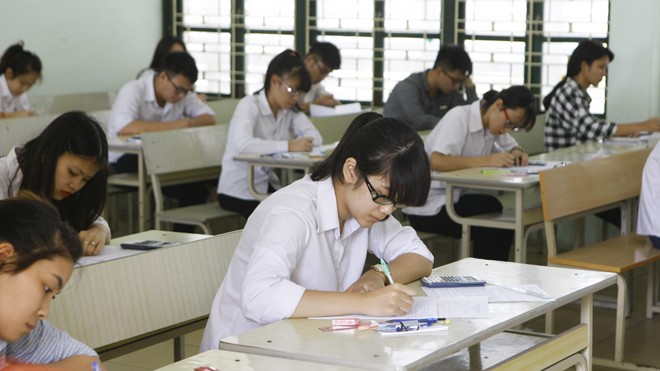 Đề thi THPT quốc gia thử nghiệm: Toán hay, Văn và Vật lý khó Thí sinh làm bài thi tốt nghiệp THPT Quốc Gia 2016. Ảnh: Như Ý