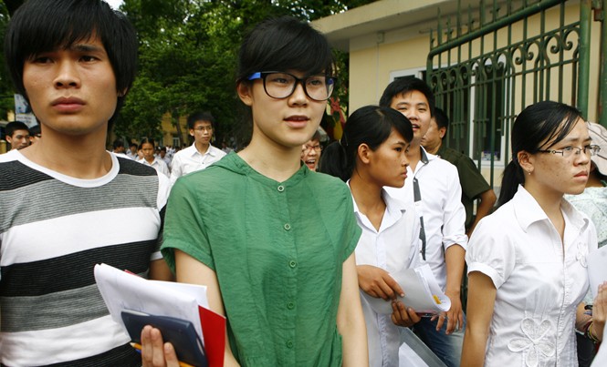 Ồ ạt tuyển thẳng đại học: Bộ GD-ĐT lên tiếng Sĩ tử dự kỳ thi tốt nghiệp THPT Quốc gia 2016. Ảnh: Hồng Vĩnh