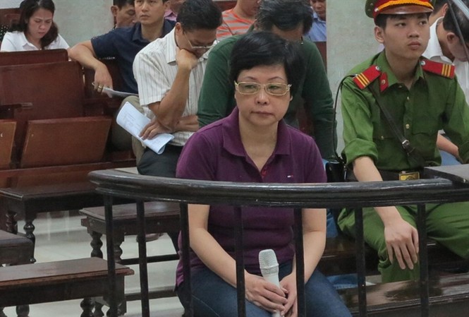 Châu Thị Thu Nga nói lời sau cùng Bị cáo Châu Thị Thu Nga.