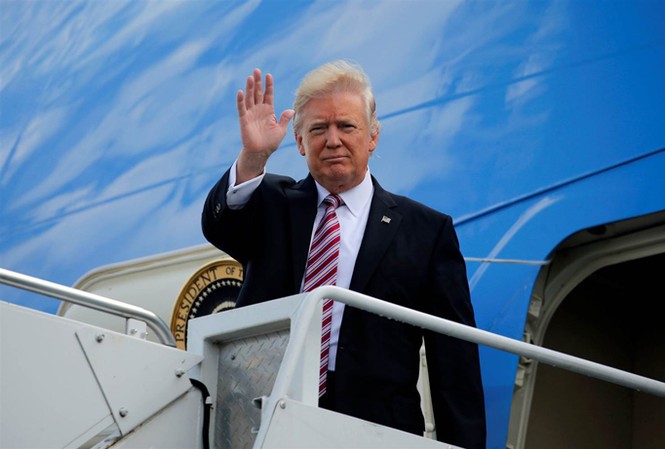 Tổng thống Donald Trump rất coi trọng APEC và Việt Nam Tổng thống Mỹ Donald Trump sẽ thăm chính thức Việt Nam vào giữa tháng 11. Ảnh: Jonathan Ernst.