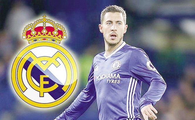 Hazard sẽ rời Chelsea sau World Cup 2018 Hazard sẽ cập bến Bernabeu sau VCK World Cup 2018.
