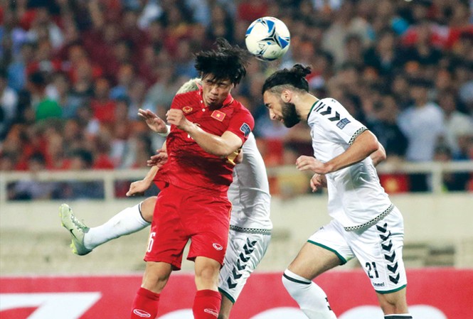 Tuyển Việt Nam: HLV Park Hang Seo chưa có dấu ấn ĐTVN đã giành vé dự VCK Asian Cup 2019 sau trận hòa khá may mắn trên sân nhà trước ĐT Afghanistan. Ảnh: VSI.