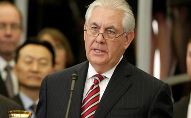 Ngoại trưởng Mỹ: Sẽ đàm phán với Triều Tiên vô điều kiện Ngoại trưởng Mỹ Rex Tillerson đề xuất đàm phán với Triều Tiên vô điều kiện. Ảnh: CNN