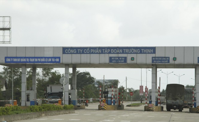 Kiểm toán các dự án BOT: Có đủ độ tin cậy? Trạm BOT Quảng Trị. ẢNH: H.T