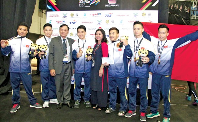 Thể dục Việt Nam tìm hướng chuyển mình Thể dục Việt Nam có một kỳ SEA Games 2017 rất thành công dù bị cắt giảm nhiều nội dung thế mạnh cũng như ngôi sao sáng Phan Thị Hà Thanh nghỉ thi đấu. Ảnh: H.H