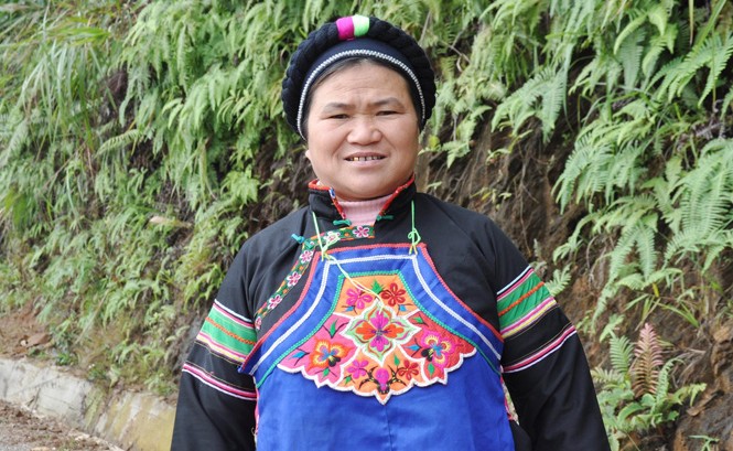 Người đàn bà đẩy lùi nạn tảo hôn Chị Sùng Phà Sủi. Ảnh: Tuấn Ngọc.