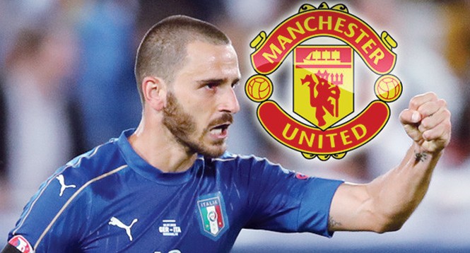 Man United nâng cấp hàng thủ Bonucci sẽ là sự bổ sung hợp lý cho hàng thủ Man United.