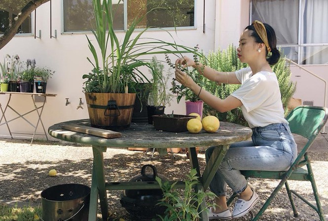 Sống tối giản cho đời nhẹ Chủ blog “Góc Dani” tự làm vườn và thích mua đồ ở chợ đồ cũ.