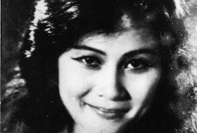Nhớ Tuệ Minh - 'Phù thủy giọng nói' Bức ảnh nhiều năm treo ở Trung tâm chiếu phim quốc gia: Tuệ Minh thời vào vai Phượng trong vở kịch Cách mạng.
