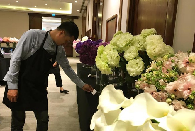 Mang cả thế giới hoa Nhật Bản tới Hà Nội Những giống hoa đặc trưng nhất của Nhật Bản được trưng bày tại Hà Nội. Ảnh: Nguyên Khánh.