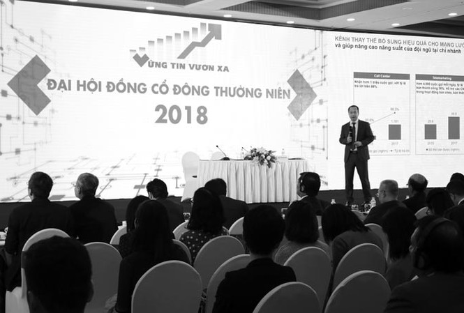 Đại hội cổ đông Techcombank: Điều trông đợi có được toại nguyện? Năm 2018, Techcombank đặt mục tiêu lợi nhuận “khủng” lên tới 10.000 tỷ đồng.