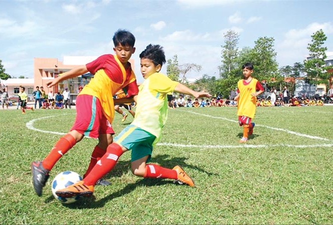 PVF tuyển sinh khóa 10 trên toàn quốc Thí sinh tham dự kỳ tuyển sinh 2017 của PVF.