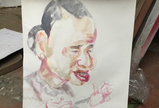 Người ca nữ lừng danh sông Hương Tranh: Nguyễn Văn Hổ.