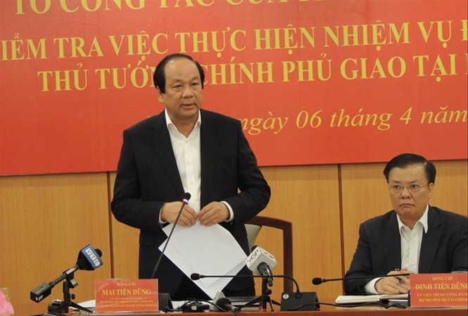 Tiêu cực trong lực lượng Hải quan: Không phải chỉ 1 - 2 con sâu Tổ công tác của Thủ tướng Chính phủ làm việc với Bộ Tài chính.