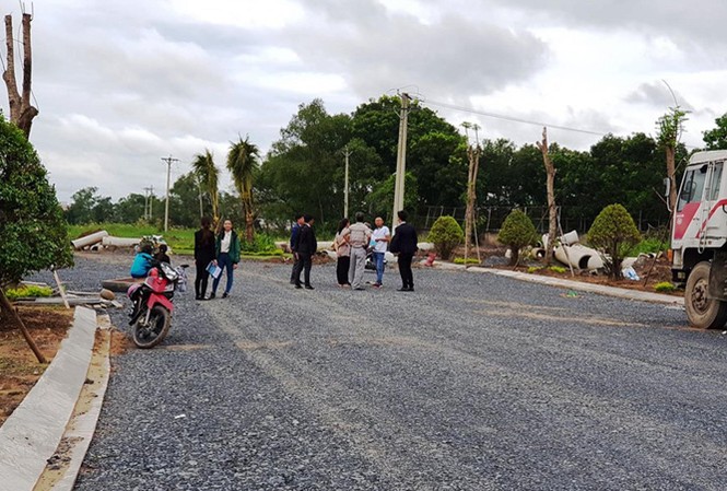 “Cò” tung tin, thổi giá đất: Sáng mua, trưa bán Người dân đổ xô đi mua đất nền trong cơn sốt giá.