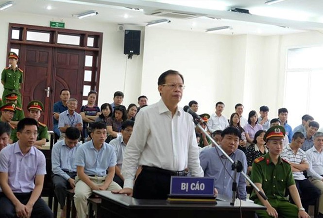 Tiếp tục làm rõ Trịnh Xuân Thanh chỉ đạo chi 5 tỷ đồng tiêu Tết Bị cáo Phùng Đình Thực phiên phúc thẩm.