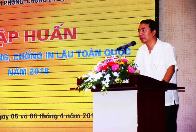 Phát hiện nhiều thủ đoạn mới về in lậu, ấn phẩm giả Ông Trần Hùng chia sẻ kinh nghiệm chống hàng lậu, hàng giả