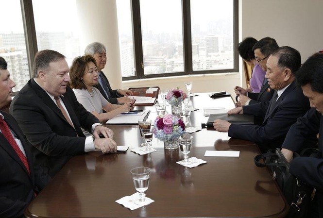 Ông Pompeo tuyên bố 'sốc': Thượng đỉnh Mỹ-Triều chưa chắc theo dự kiến Ông Pompeo tuyên bố 'sốc': Thượng đỉnh Mỹ-Triều chưa chắc theo dự kiến