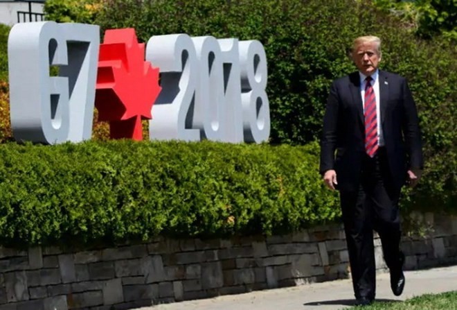 THẾ GIỚI 24H: Sứ mệnh hòa bình của ông Donald Trump Tổng thống Mỹ Trump tại Canada. (Nguồn: cbc.ca)
