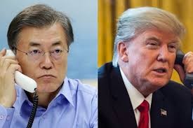 Lãnh đạo Mỹ-Hàn nói gì trong cuộc điện đàm trước thượng đỉnh Mỹ-Triều? Lãnh đạo Mỹ-Hàn nói gì trong cuộc điện đàm trước thượng đỉnh Mỹ-Triều?