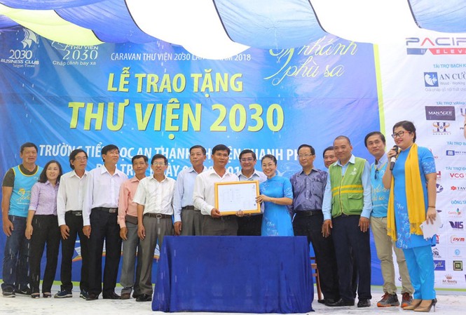 BẢN TIN TÌNH NGUYỆN: Trao tặng thư viện '9 nhánh phù sa' Lễ bàn giao thư viện